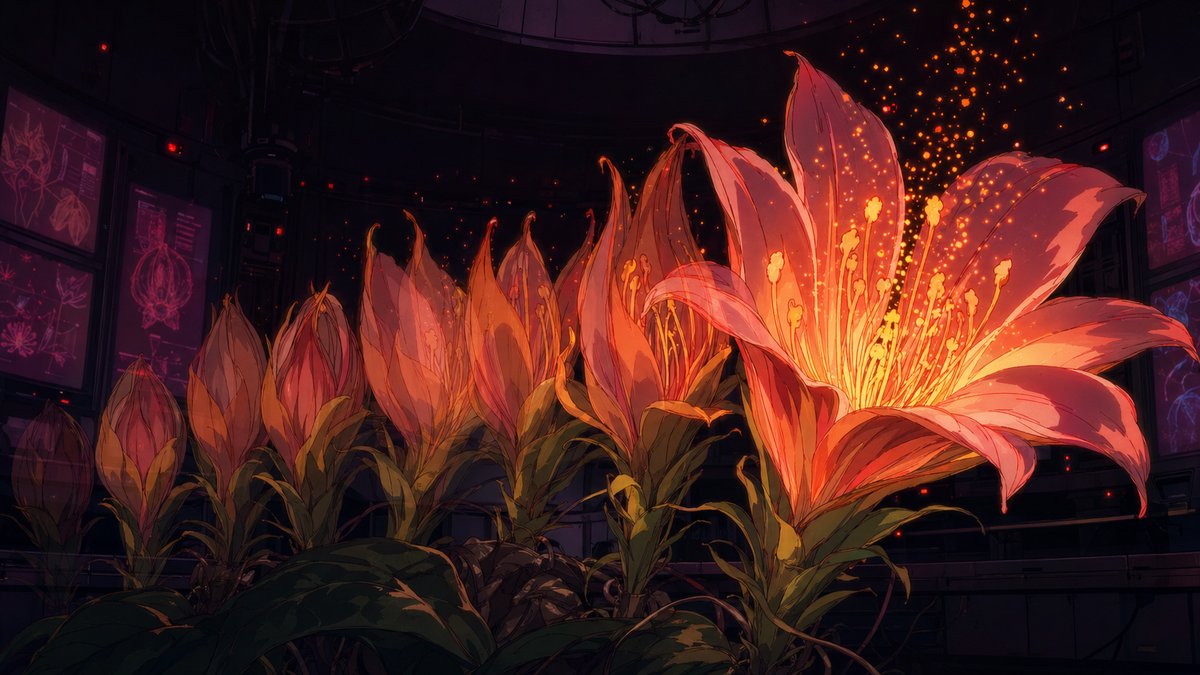 黑料花卉延时视频